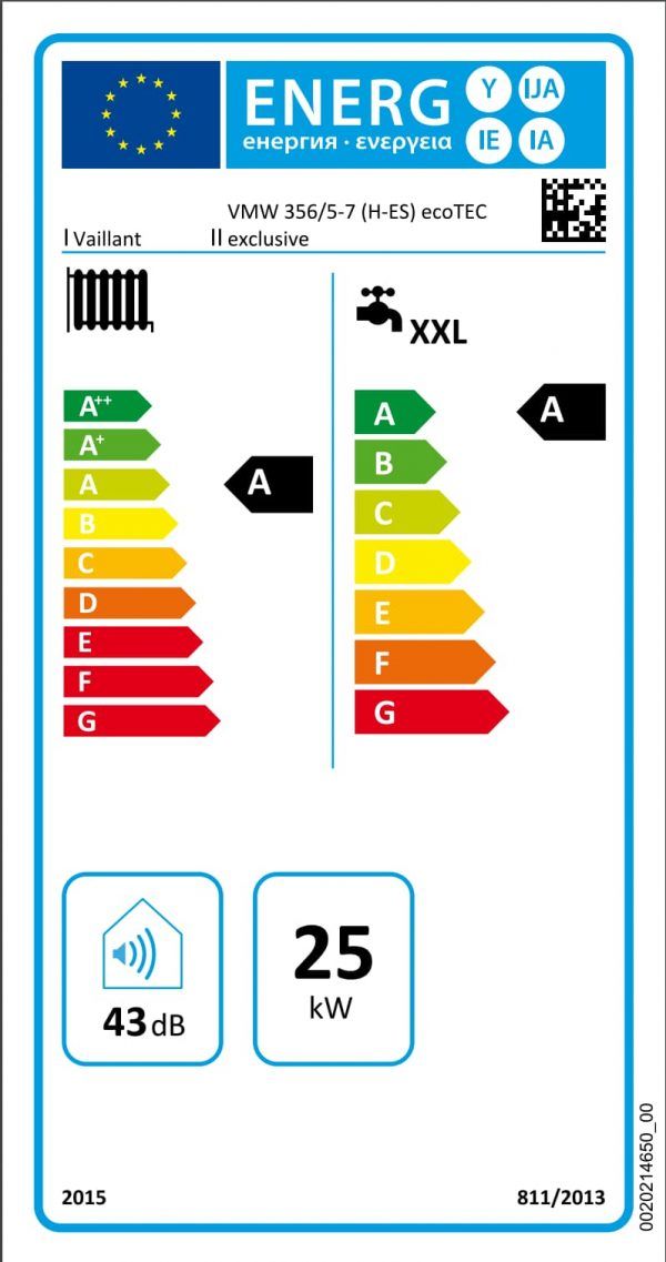 vaillant ecotect exclusive 306 5-7 eficiencia