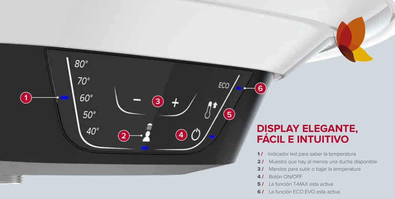 Termo eléctrico Ariston PRO1 Eco Dry 120 eu precio